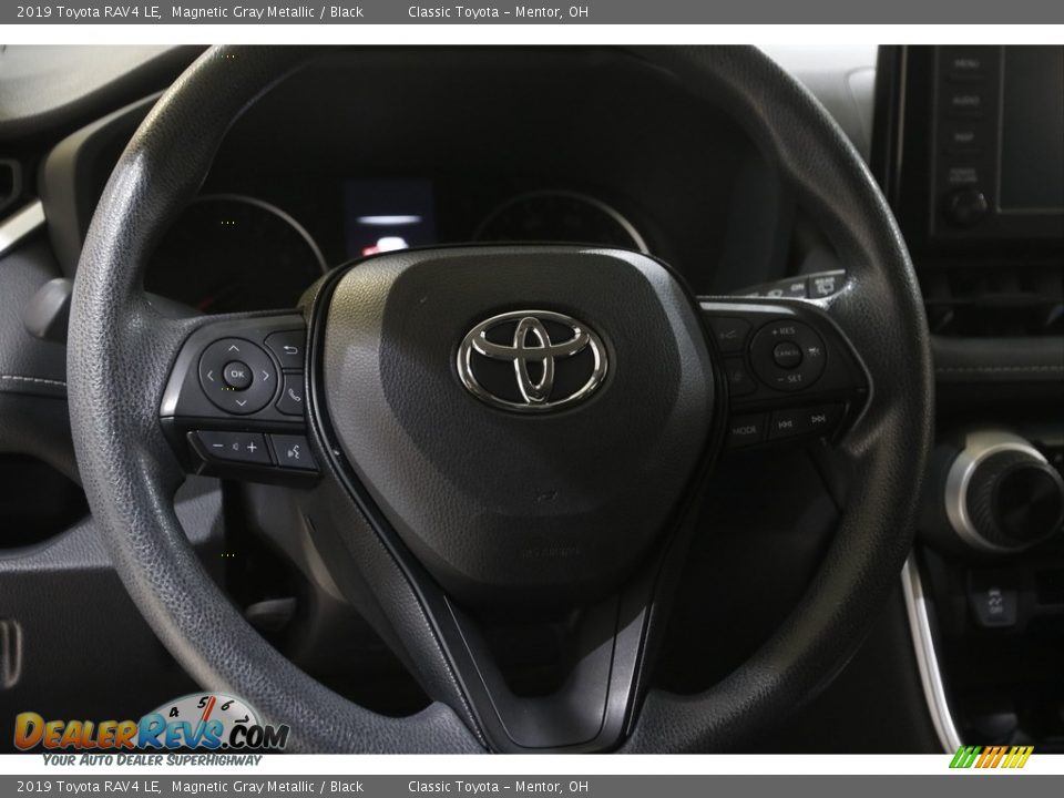 2019 Toyota RAV4 LE Magnetic Gray Metallic / Black Photo #7