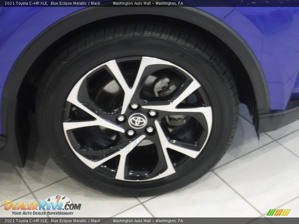 2021 Toyota C-HR XLE Blue Eclipse Metallic / Black Photo #9