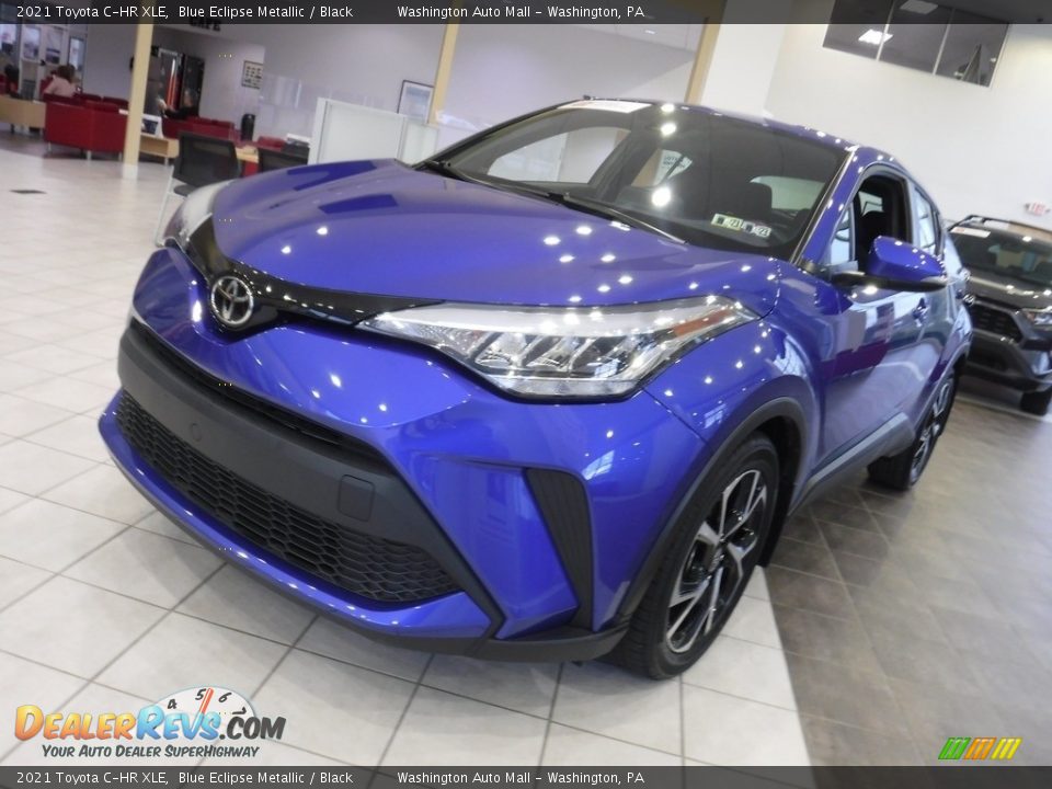 2021 Toyota C-HR XLE Blue Eclipse Metallic / Black Photo #11