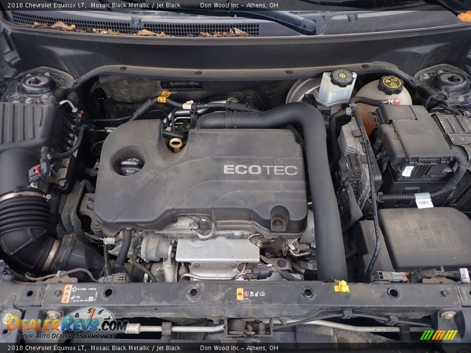 2018 Chevrolet Equinox LT Mosaic Black Metallic / Jet Black Photo #5