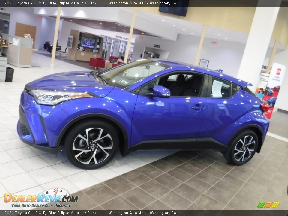 2021 Toyota C-HR XLE Blue Eclipse Metallic / Black Photo #12