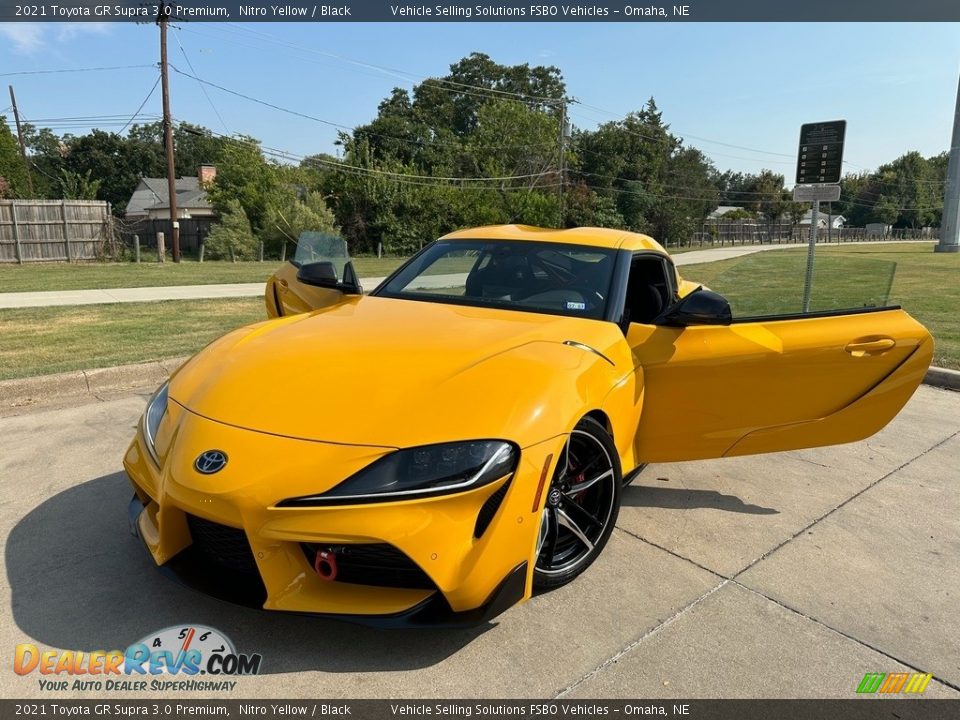 2021 Toyota GR Supra 3.0 Premium Nitro Yellow / Black Photo #18