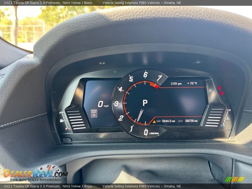 2021 Toyota GR Supra 3.0 Premium Gauges Photo #19