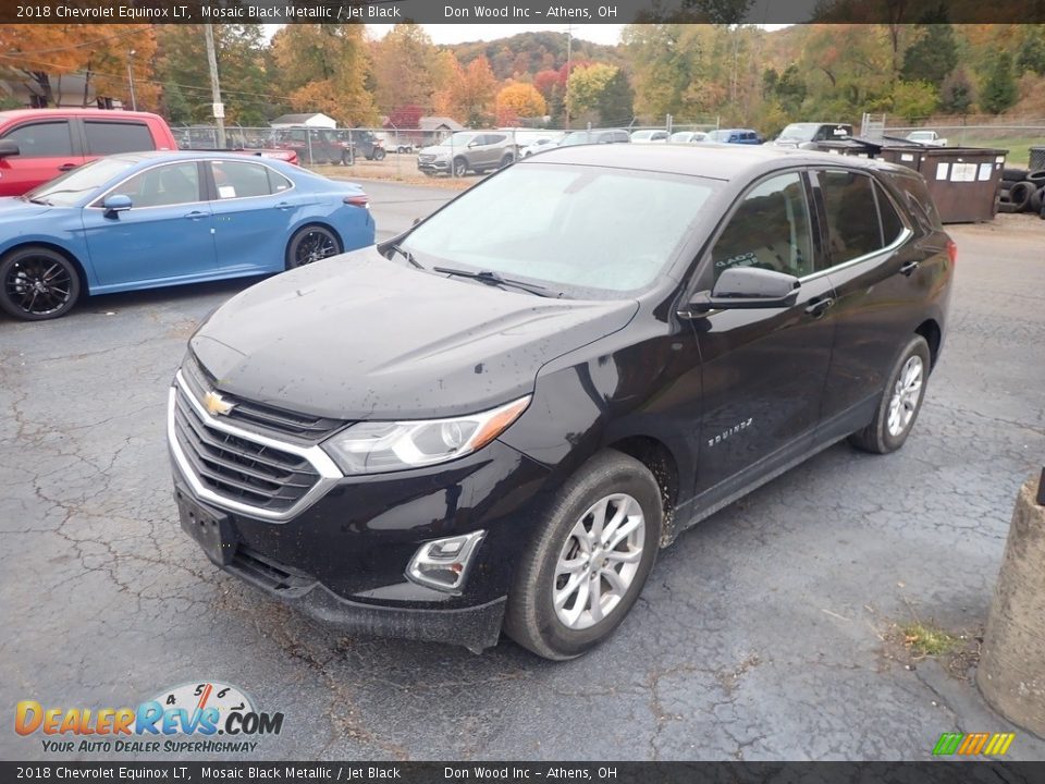 2018 Chevrolet Equinox LT Mosaic Black Metallic / Jet Black Photo #7