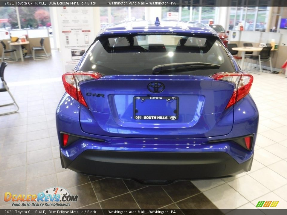 2021 Toyota C-HR XLE Blue Eclipse Metallic / Black Photo #14