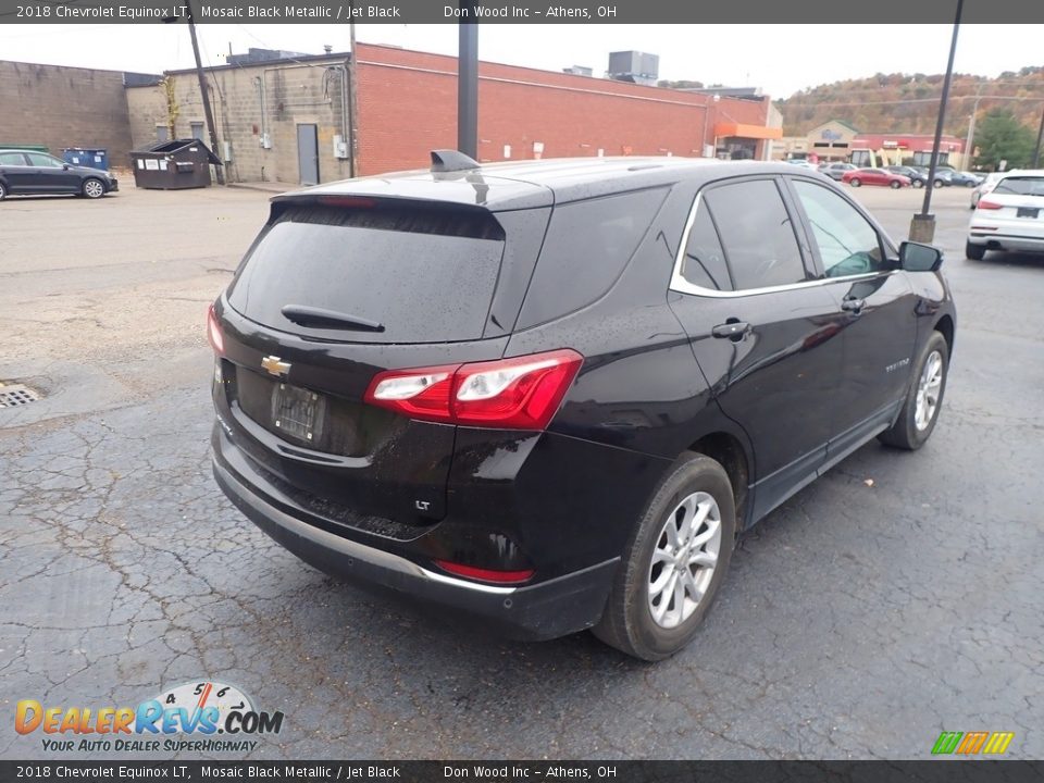 2018 Chevrolet Equinox LT Mosaic Black Metallic / Jet Black Photo #10