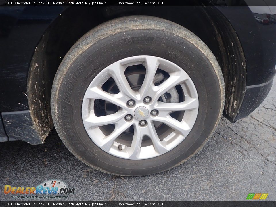 2018 Chevrolet Equinox LT Mosaic Black Metallic / Jet Black Photo #12
