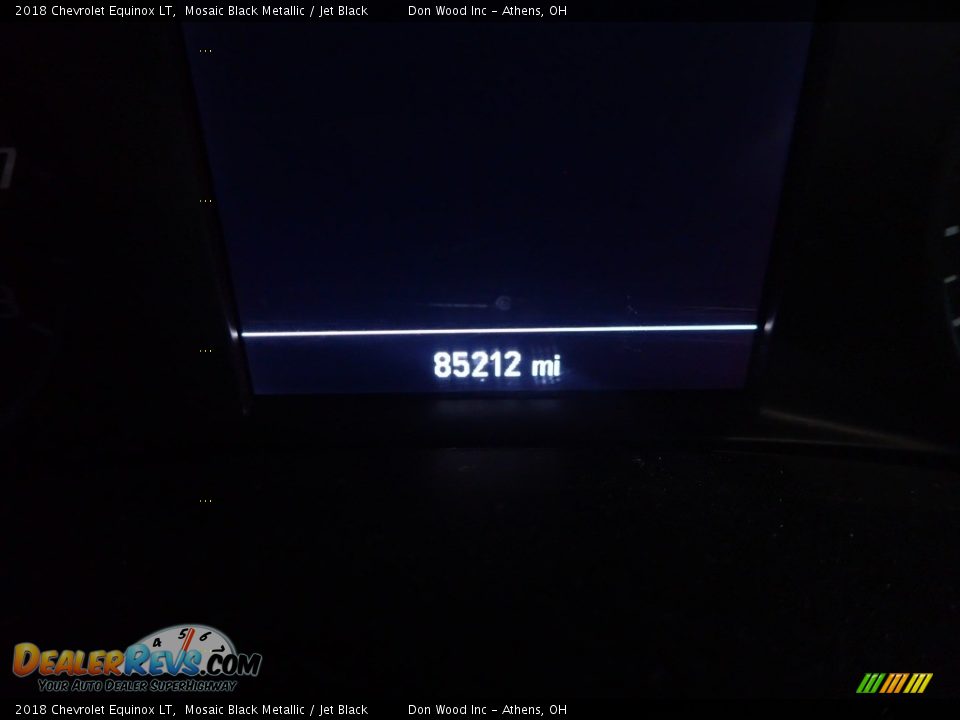 2018 Chevrolet Equinox LT Mosaic Black Metallic / Jet Black Photo #13