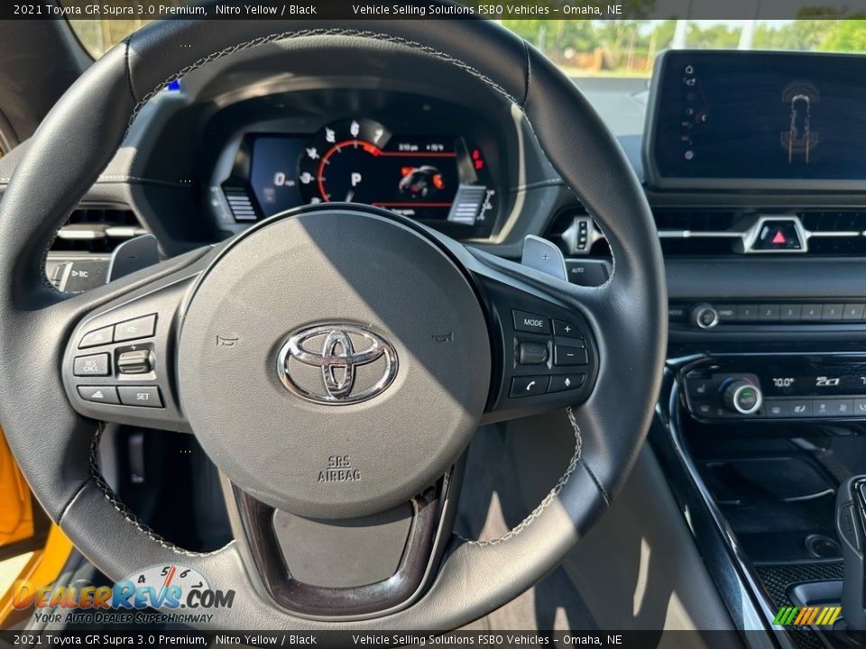 2021 Toyota GR Supra 3.0 Premium Steering Wheel Photo #24