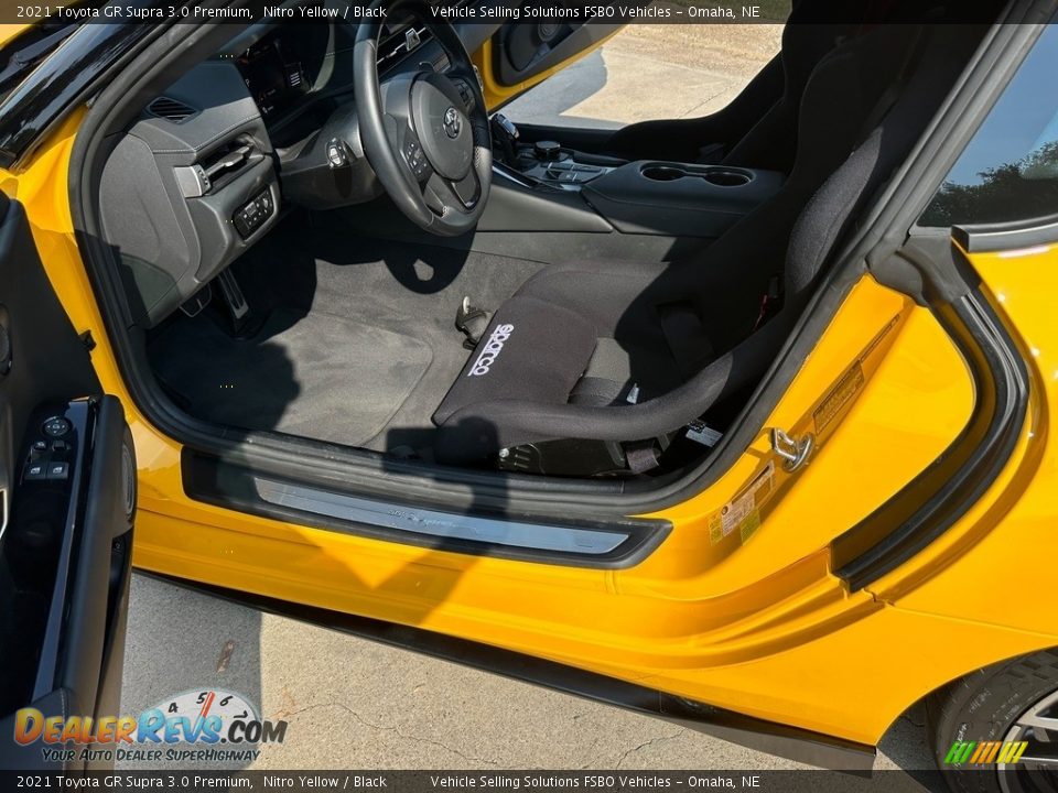 2021 Toyota GR Supra 3.0 Premium Nitro Yellow / Black Photo #25