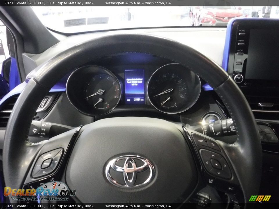 2021 Toyota C-HR XLE Blue Eclipse Metallic / Black Photo #21