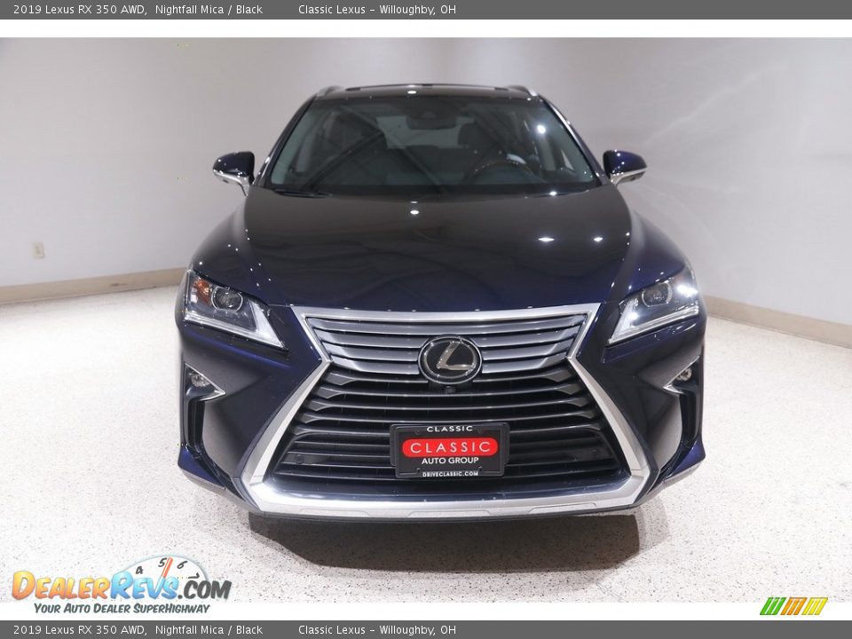 2019 Lexus RX 350 AWD Nightfall Mica / Black Photo #2