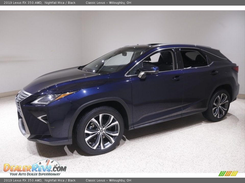 2019 Lexus RX 350 AWD Nightfall Mica / Black Photo #3