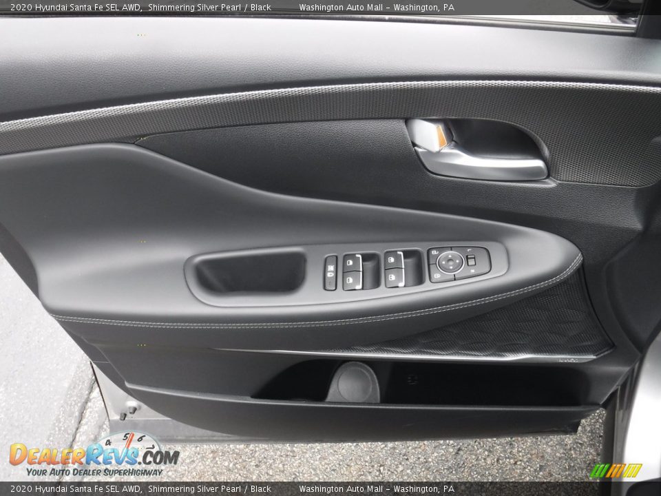 2020 Hyundai Santa Fe SEL AWD Shimmering Silver Pearl / Black Photo #14