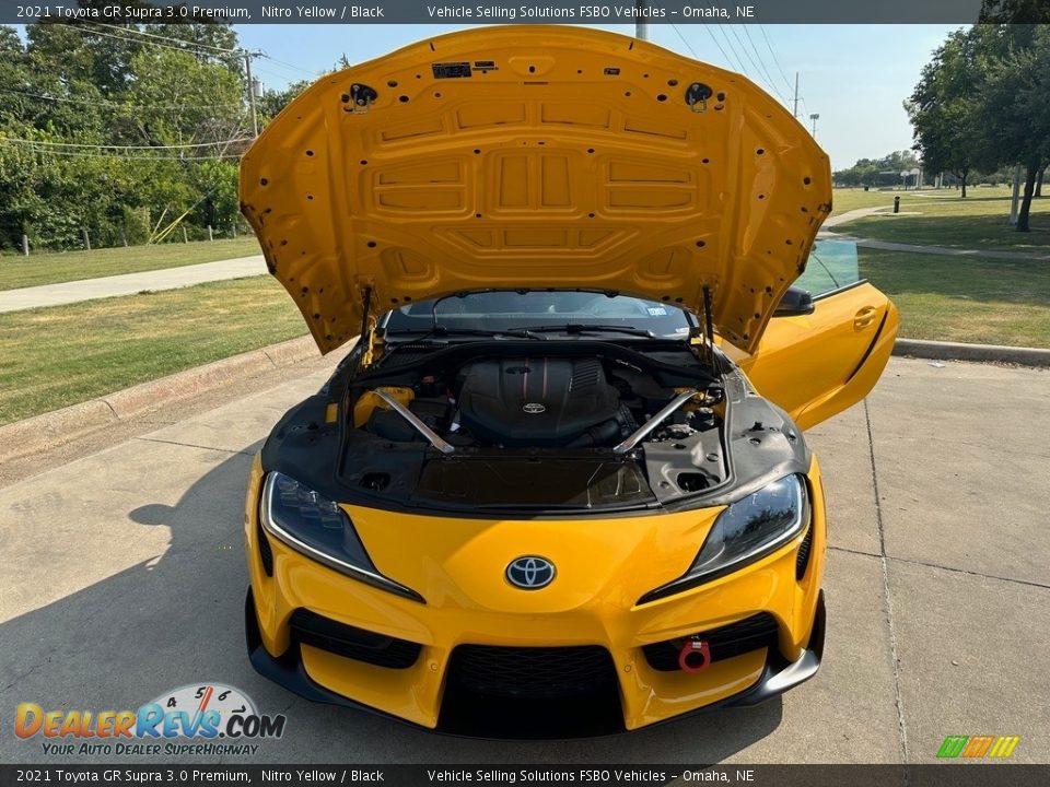 2021 Toyota GR Supra 3.0 Premium Nitro Yellow / Black Photo #32