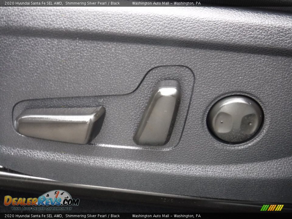 2020 Hyundai Santa Fe SEL AWD Shimmering Silver Pearl / Black Photo #17
