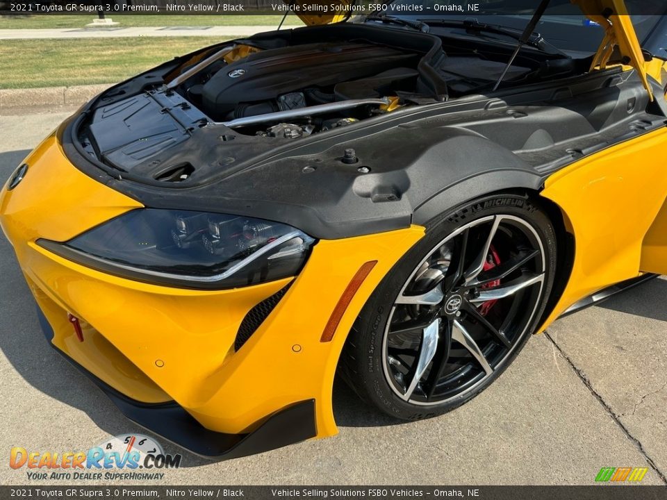 2021 Toyota GR Supra 3.0 Premium Nitro Yellow / Black Photo #33