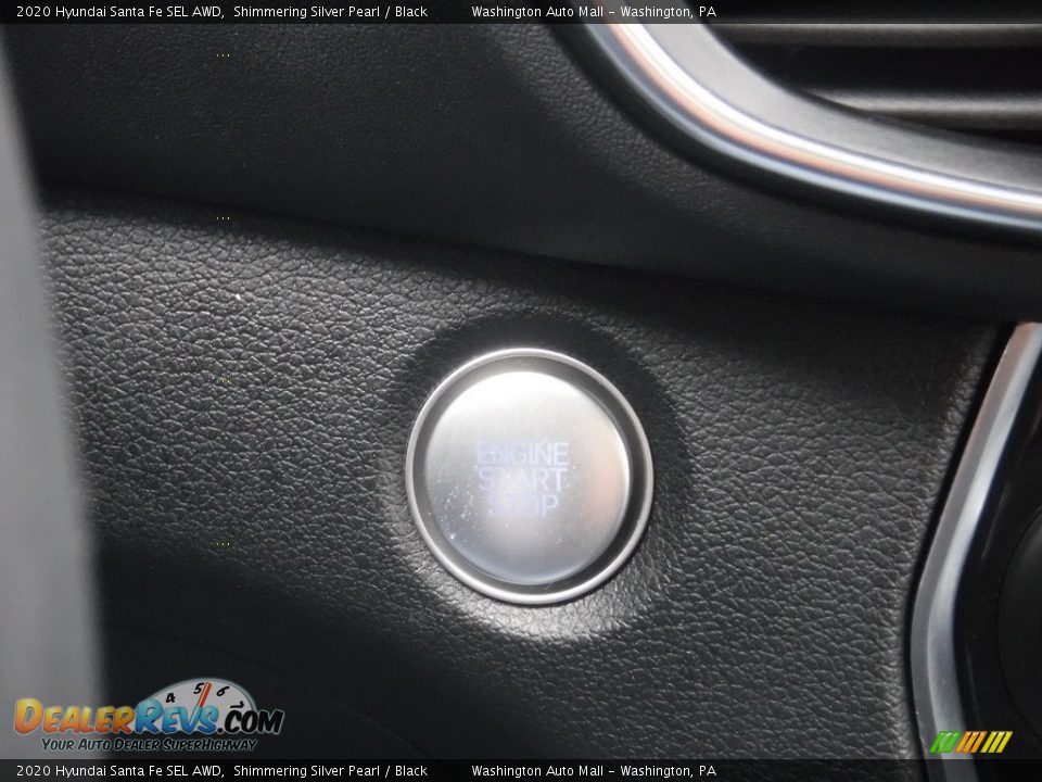 2020 Hyundai Santa Fe SEL AWD Shimmering Silver Pearl / Black Photo #20