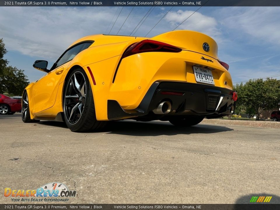 2021 Toyota GR Supra 3.0 Premium Nitro Yellow / Black Photo #35