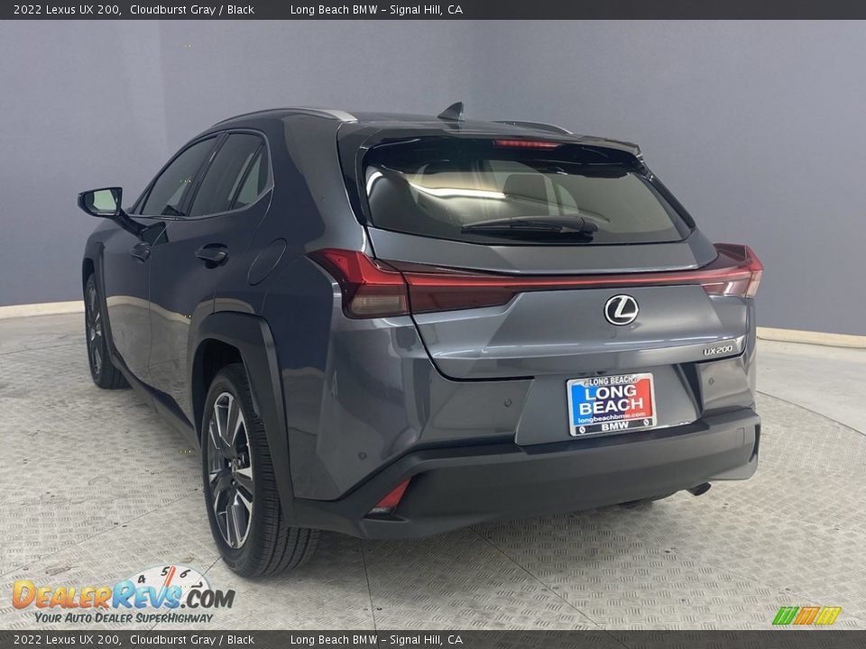 2022 Lexus UX 200 Cloudburst Gray / Black Photo #3