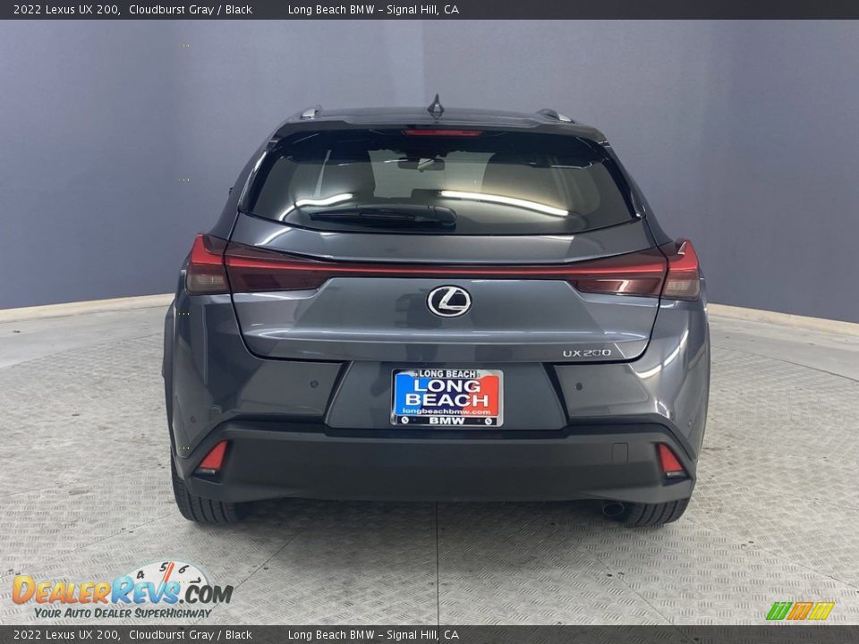 2022 Lexus UX 200 Cloudburst Gray / Black Photo #4