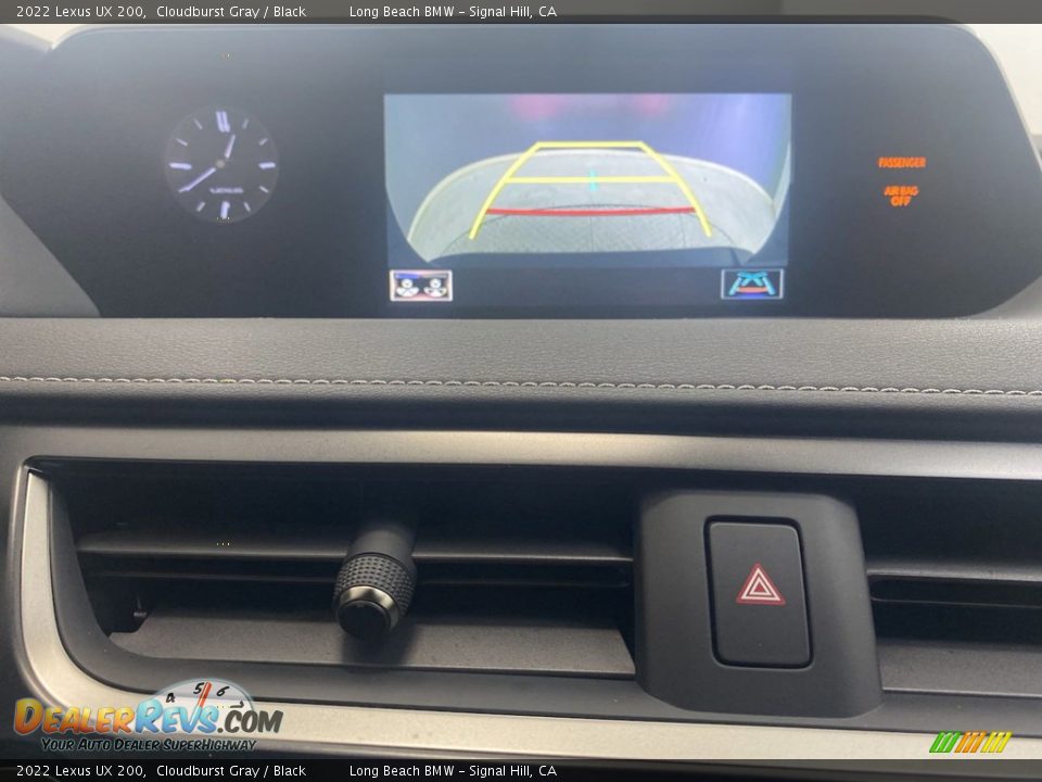 2022 Lexus UX 200 Cloudburst Gray / Black Photo #24