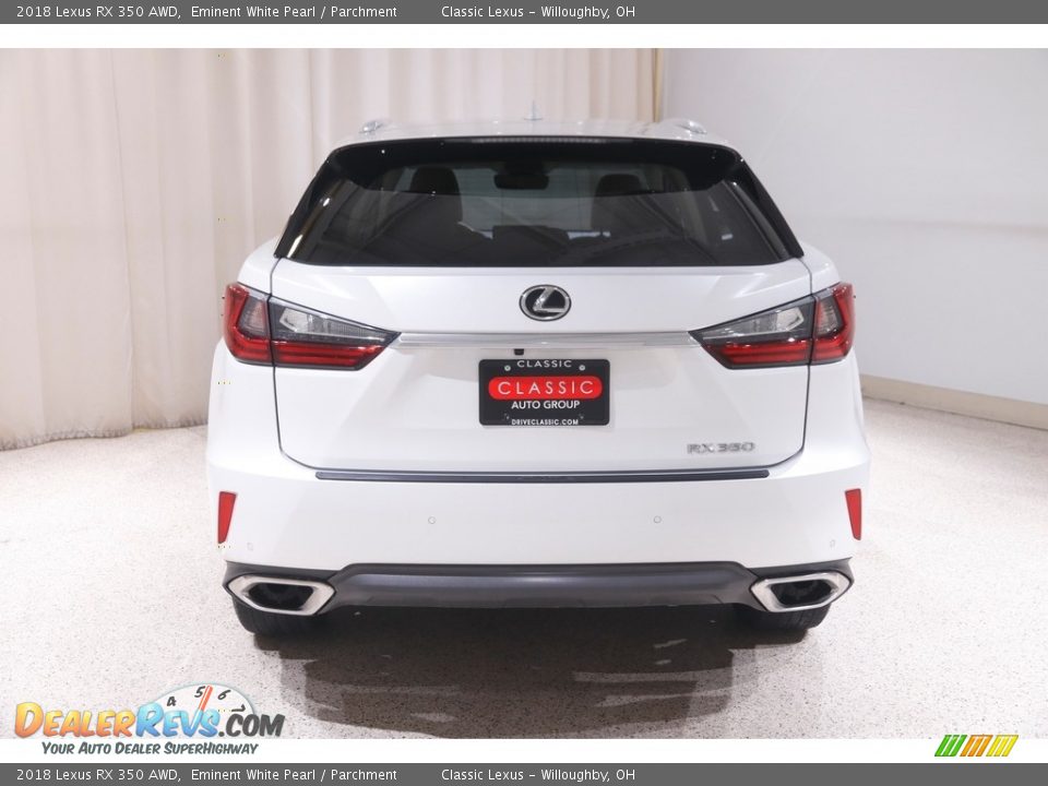 2018 Lexus RX 350 AWD Eminent White Pearl / Parchment Photo #20