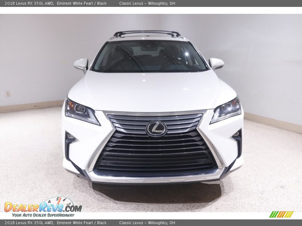 2018 Lexus RX 350L AWD Eminent White Pearl / Black Photo #2