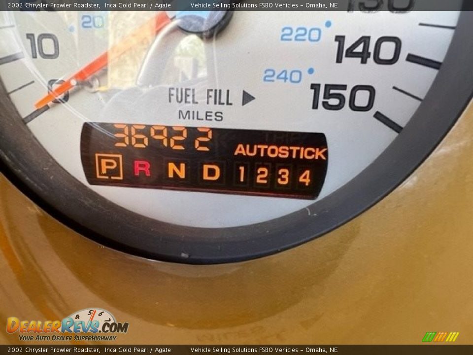 2002 Chrysler Prowler Roadster Inca Gold Pearl / Agate Photo #11