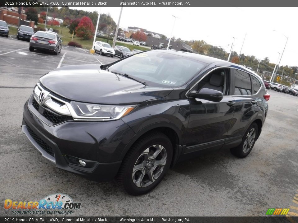 2019 Honda CR-V EX-L AWD Gunmetal Metallic / Black Photo #6