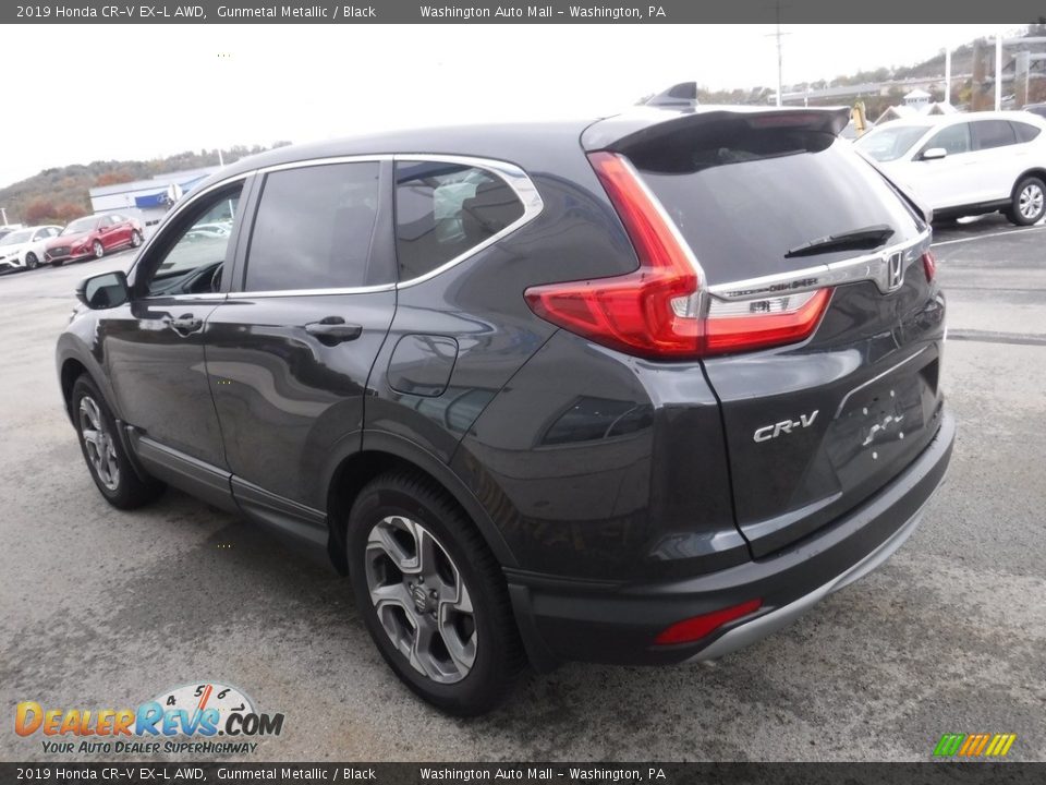 2019 Honda CR-V EX-L AWD Gunmetal Metallic / Black Photo #8