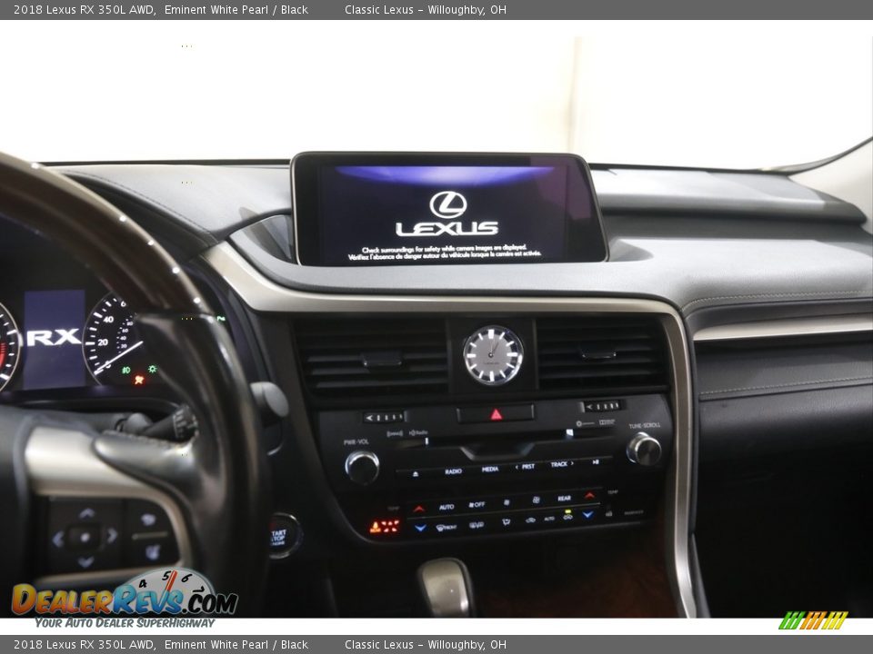2018 Lexus RX 350L AWD Eminent White Pearl / Black Photo #9