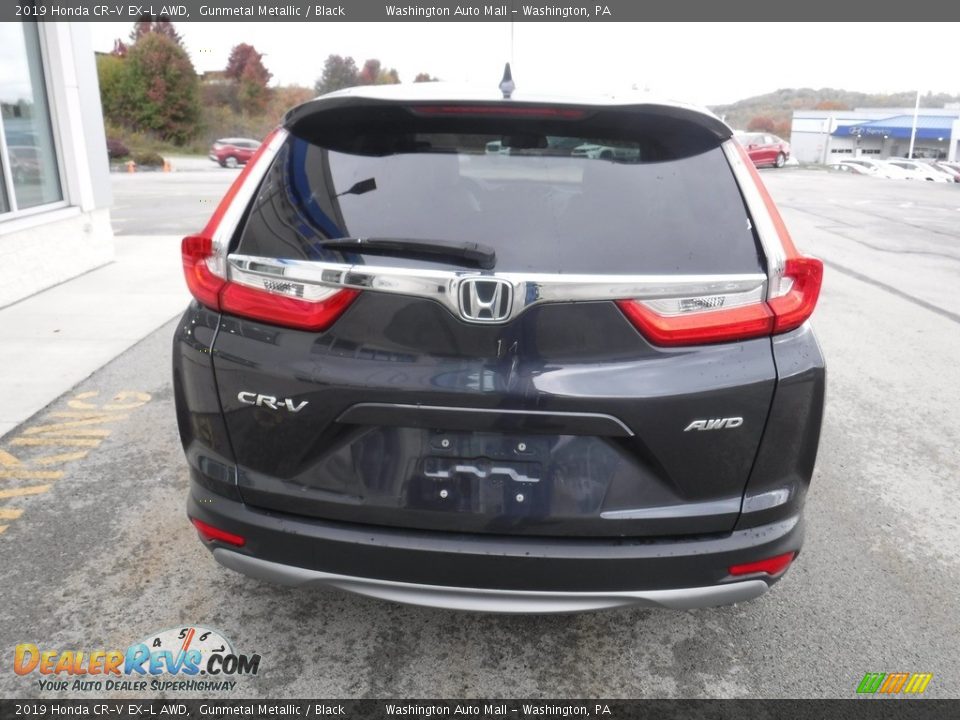 2019 Honda CR-V EX-L AWD Gunmetal Metallic / Black Photo #9