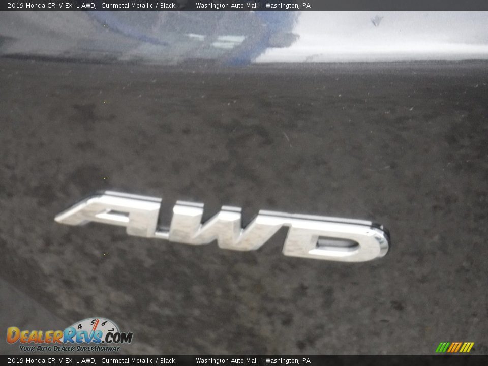 2019 Honda CR-V EX-L AWD Gunmetal Metallic / Black Photo #11
