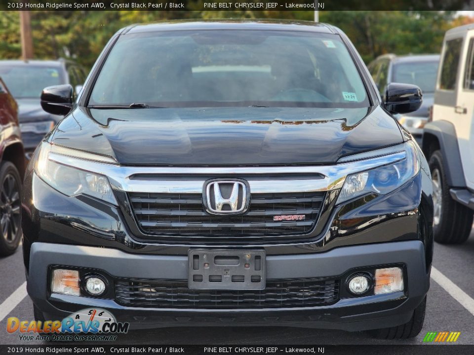 2019 Honda Ridgeline Sport AWD Crystal Black Pearl / Black Photo #3