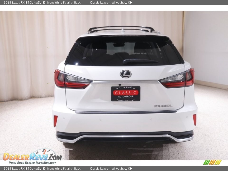 2018 Lexus RX 350L AWD Eminent White Pearl / Black Photo #23