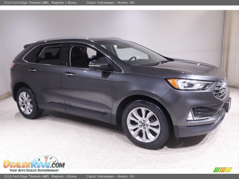 2019 Ford Edge Titanium AWD Magnetic / Ebony Photo #1