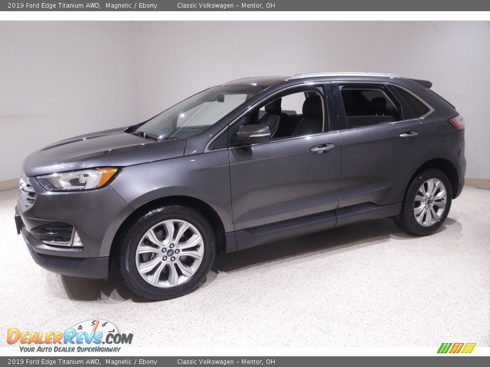 2019 Ford Edge Titanium AWD Magnetic / Ebony Photo #3