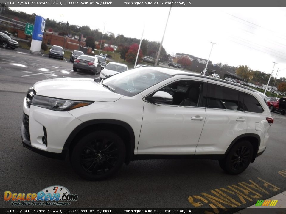 2019 Toyota Highlander SE AWD Blizzard Pearl White / Black Photo #7