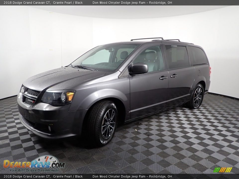 2018 Dodge Grand Caravan GT Granite Pearl / Black Photo #5