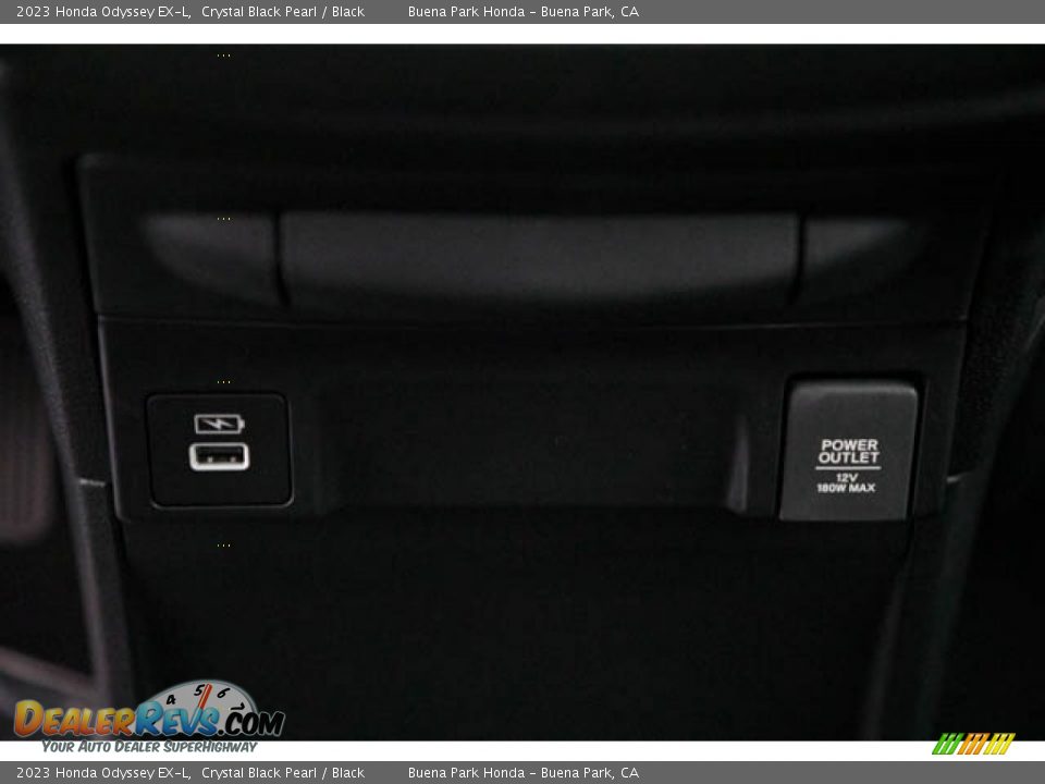2023 Honda Odyssey EX-L Crystal Black Pearl / Black Photo #23