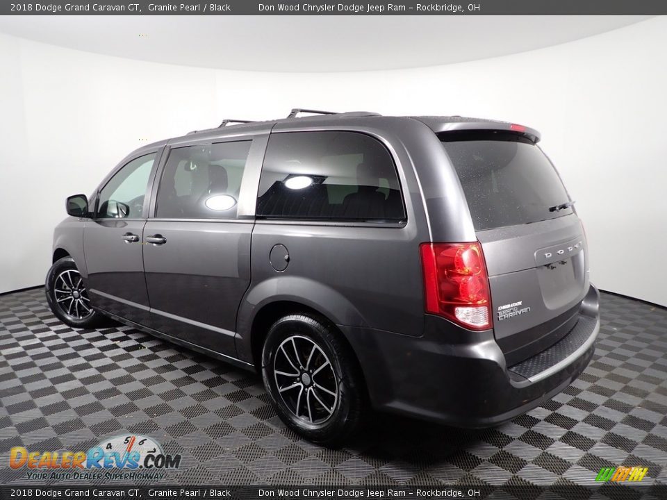 2018 Dodge Grand Caravan GT Granite Pearl / Black Photo #6