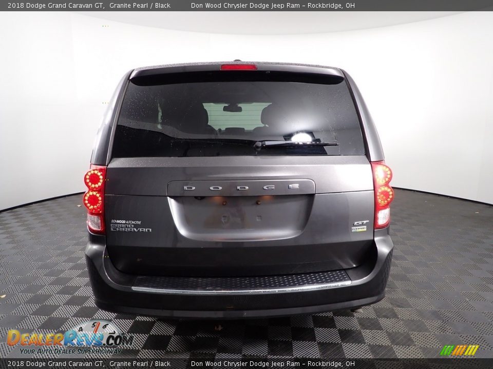 2018 Dodge Grand Caravan GT Granite Pearl / Black Photo #7