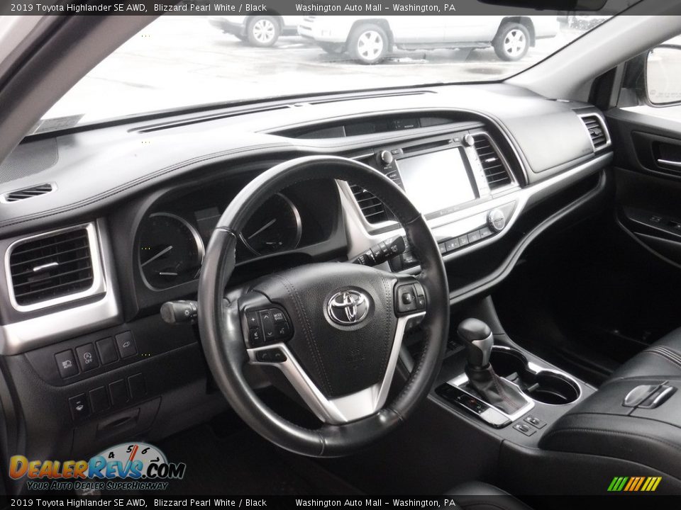 2019 Toyota Highlander SE AWD Blizzard Pearl White / Black Photo #15