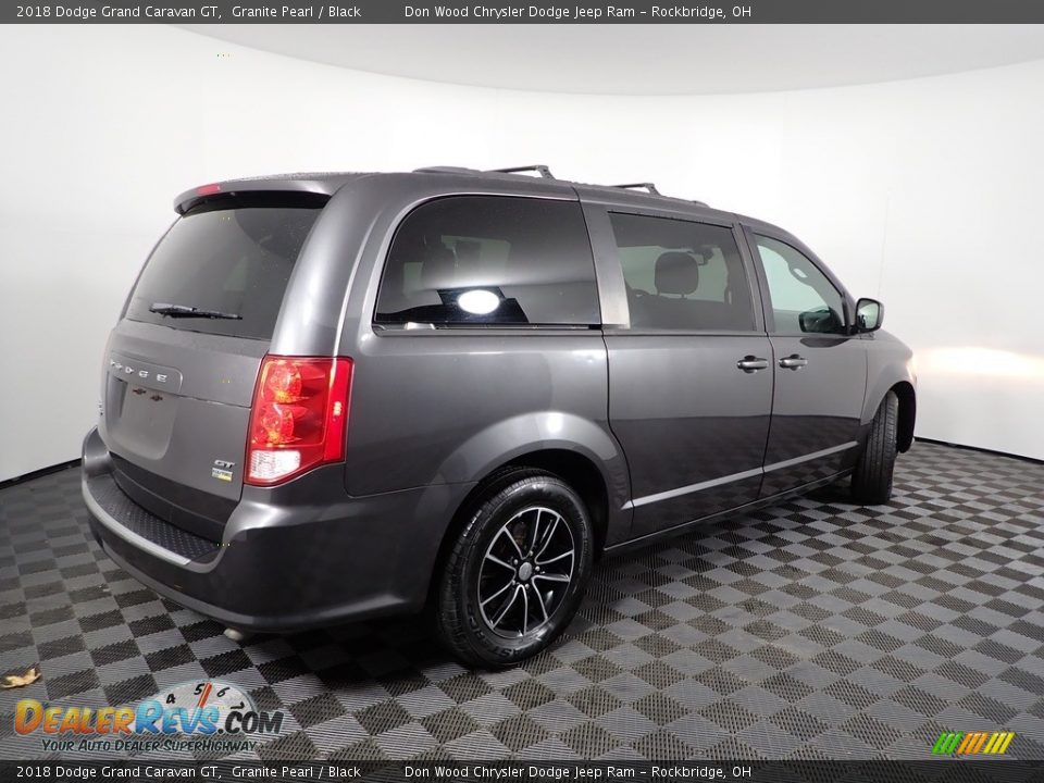 2018 Dodge Grand Caravan GT Granite Pearl / Black Photo #10