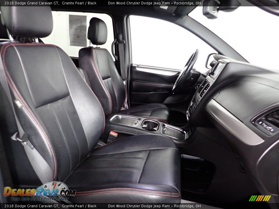 2018 Dodge Grand Caravan GT Granite Pearl / Black Photo #26