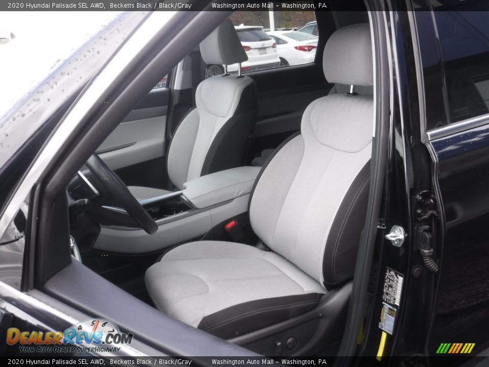 2020 Hyundai Palisade SEL AWD Becketts Black / Black/Gray Photo #14