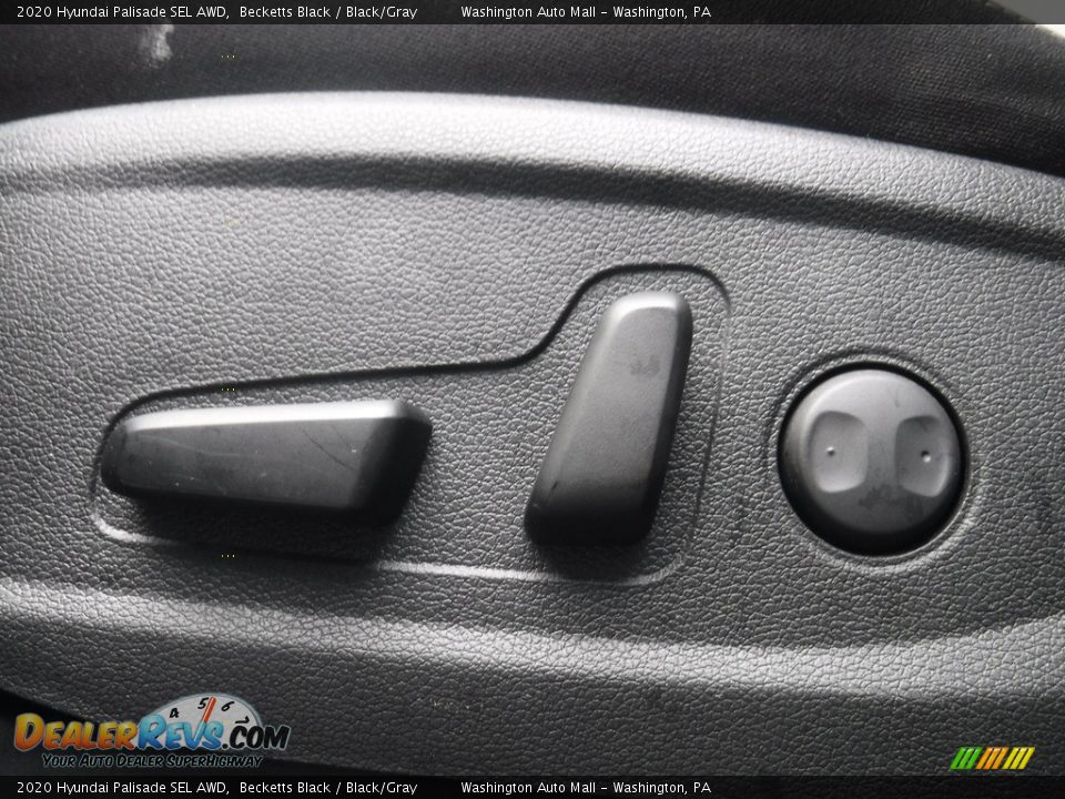 2020 Hyundai Palisade SEL AWD Becketts Black / Black/Gray Photo #15