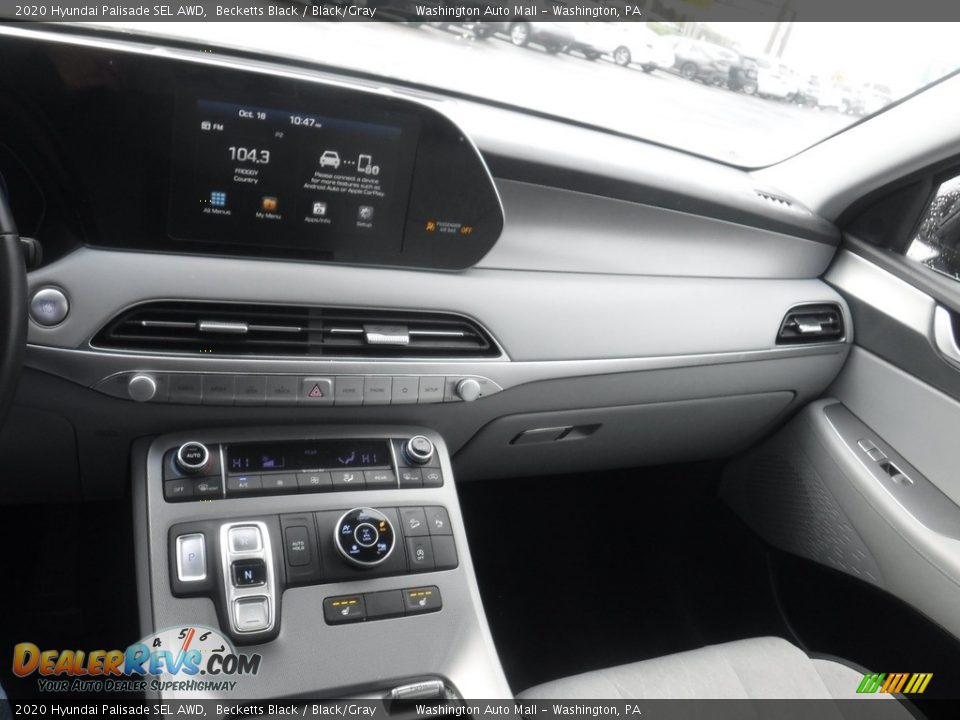 2020 Hyundai Palisade SEL AWD Becketts Black / Black/Gray Photo #18