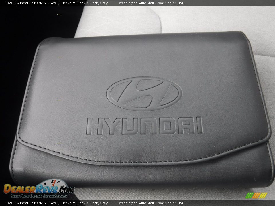 2020 Hyundai Palisade SEL AWD Becketts Black / Black/Gray Photo #31